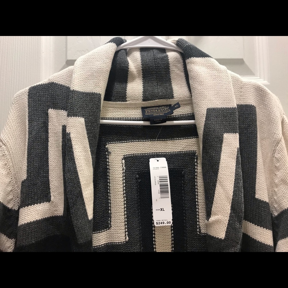 Pendleton Sweater Cardigan